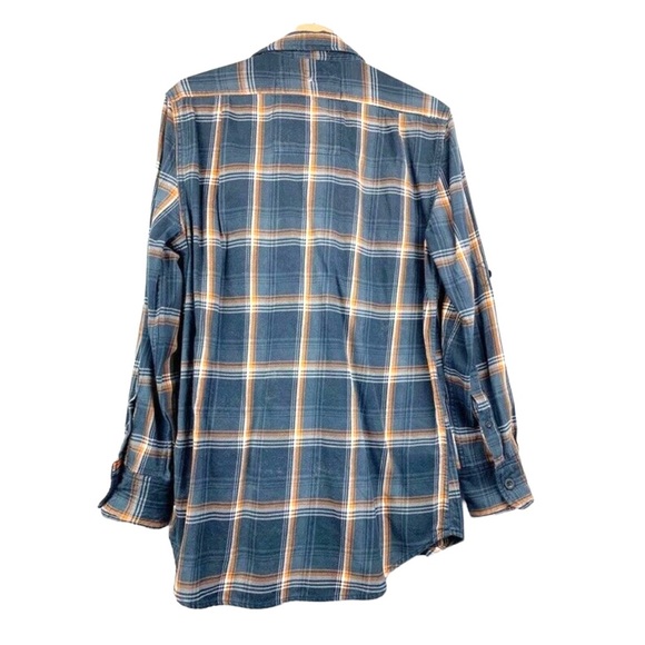 Superdry Mens Button Front Shirt Plaid L - Picture 2 of 12